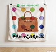 Hermes Throw Blankets